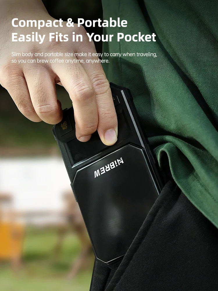 HiBREW Digital Coffee Scale 3000g/0.1g – High‑Precision Electronic Scale with Auto Timer & LED Display