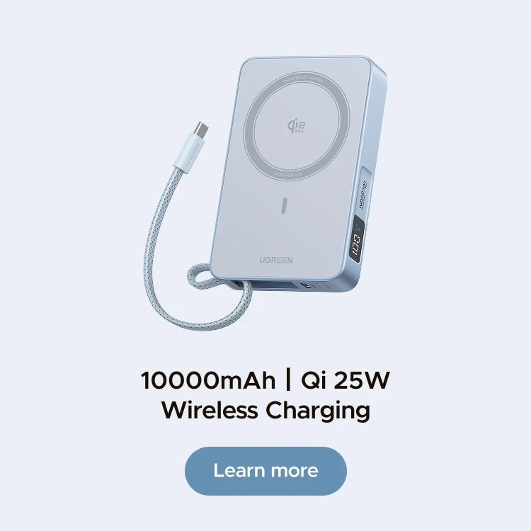 UGREEN Nexode 200W 25000mAh Power Bank – PD Fast Charging Portable External Battery