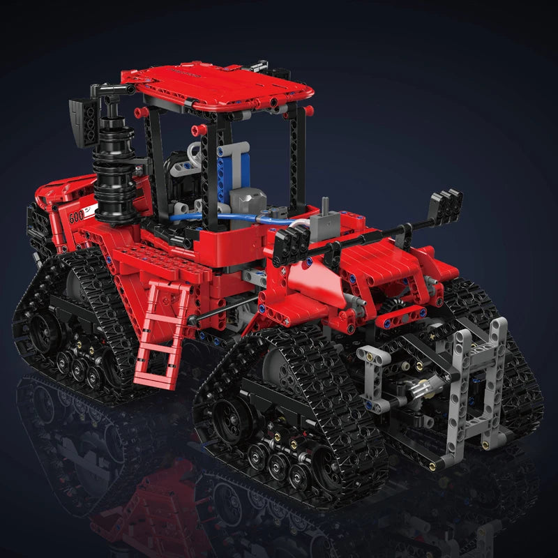 Mould King 18020 Pneumatic Crawler Tractor | RC MOC-35270 Technical Farm Truck Building Block Set - Limetastore