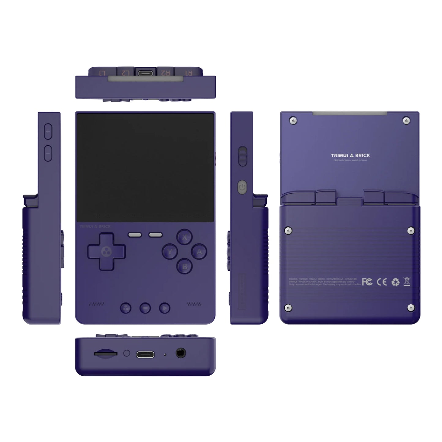 AMPOWN Trimui BRICK Portable Retro Handheld Game Players 3.2'' IPS Screen Emulator Video Games Consoles Linux System Allwinner - Limetastore