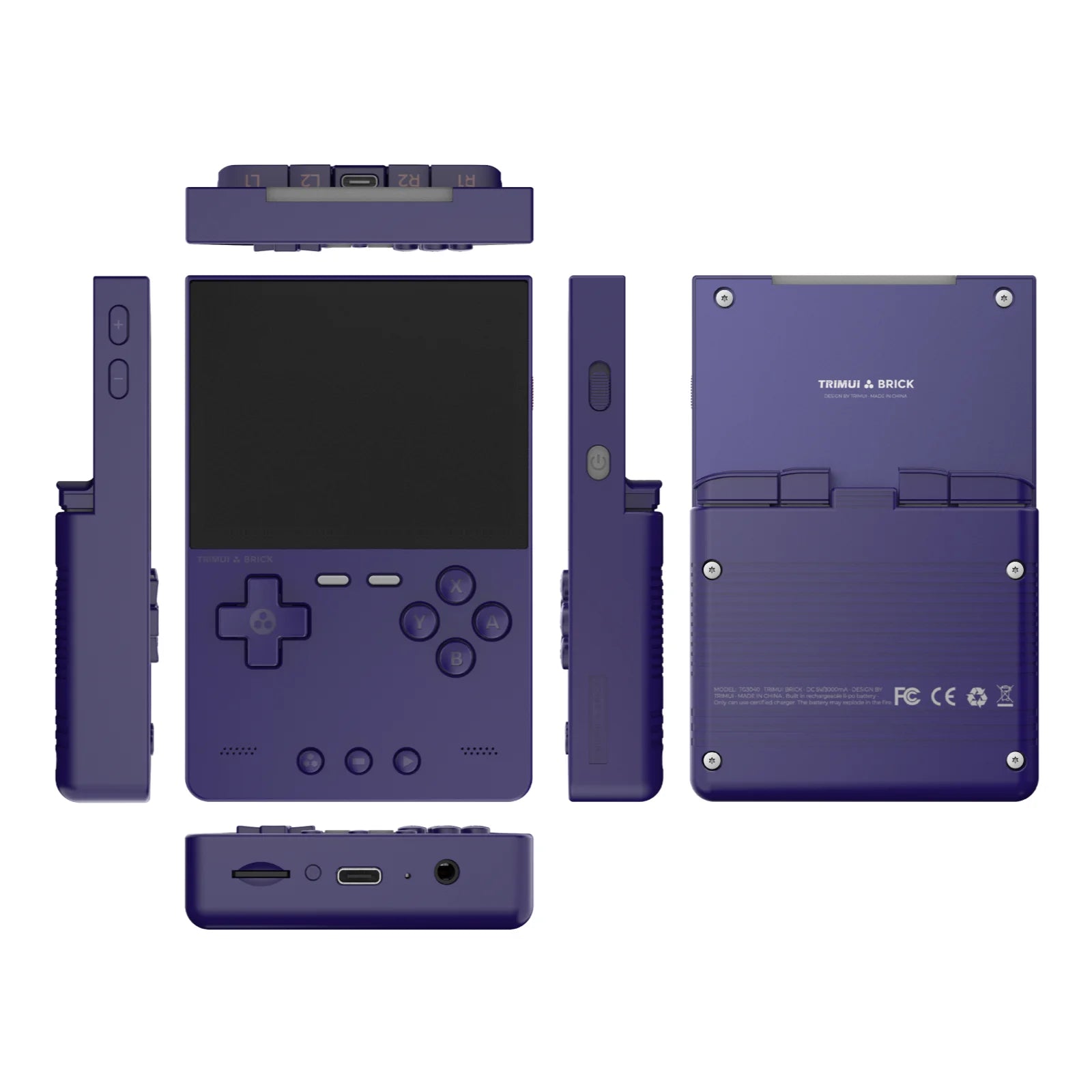 AMPOWN Trimui BRICK Portable Retro Handheld Game Players 3.2'' IPS Screen Emulator Video Games Consoles Linux System Allwinner - Limetastore