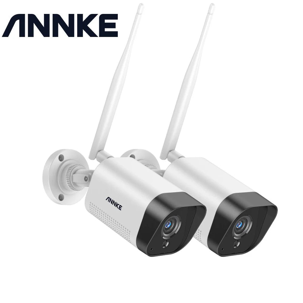 ANNKE 3MP IP Security Camera System | Smart IR, H.265, 100 ft Night Vision