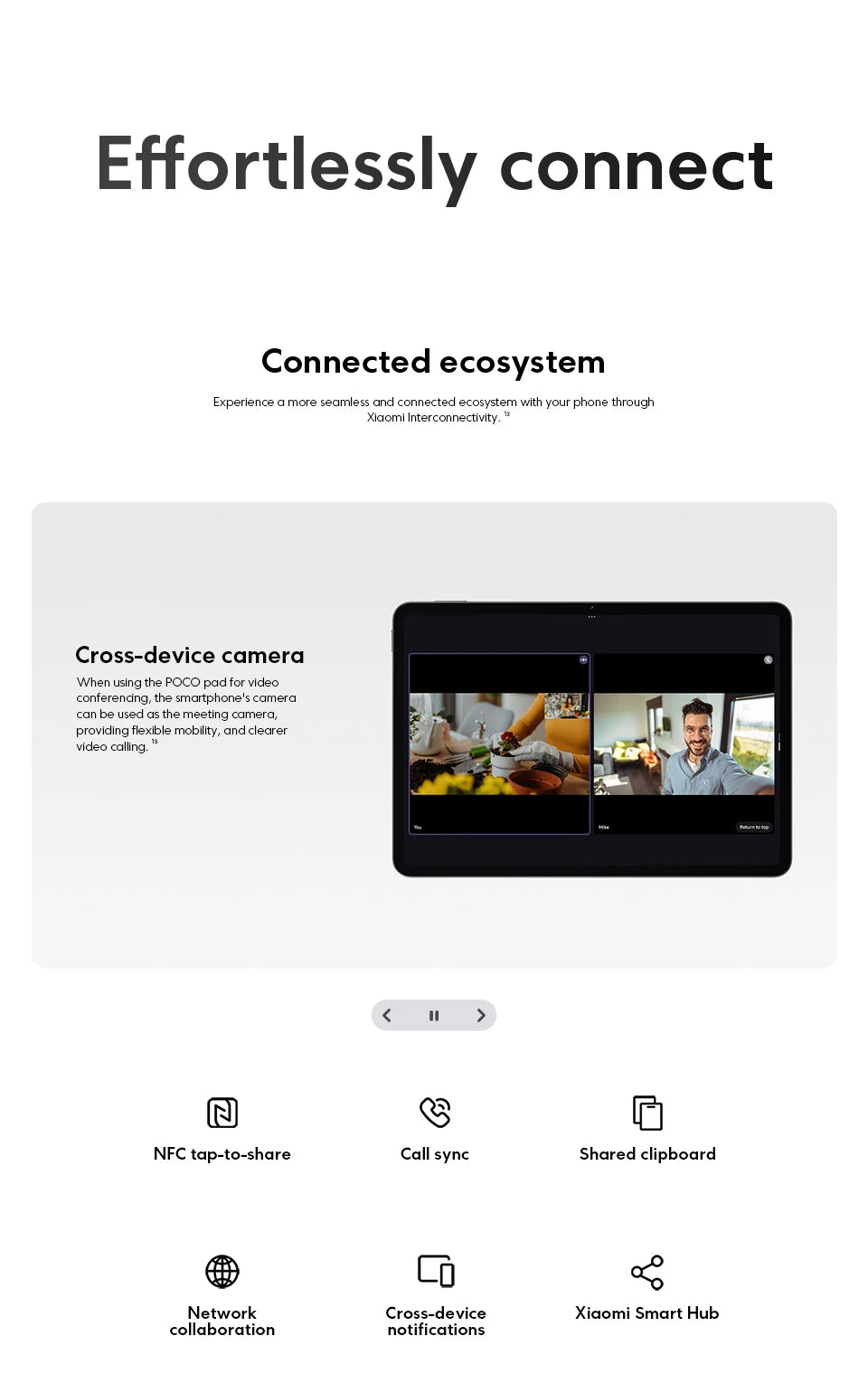 POCO Pad X1 Global Version Tablets Snapdragon 7+ Gen 3 11.2'' 3.2K 144Hz Display 8850mAh 45W Turbo Charging 13MP Main Camera - Limetastore