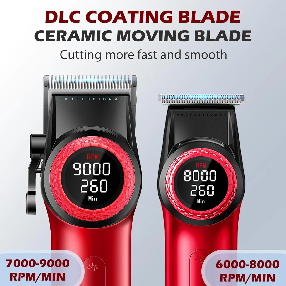 VGR Trimmer Professional Hair Cutting Machine Cordless Hair Clippers Barber Electric Clipper Metal Trimmer for Men V-001 V-977