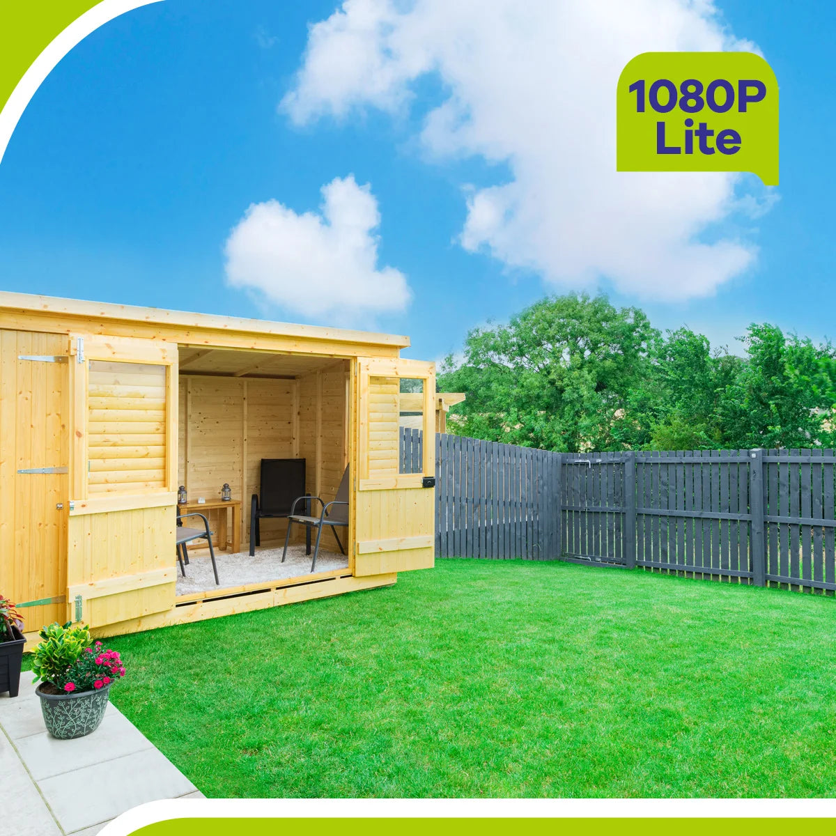 SANNCE 4CH DVR CCTV System | 2/4× 2MP IR Cameras, 1080P TVI, 1280TVL, Outdoor Surveillance Kit