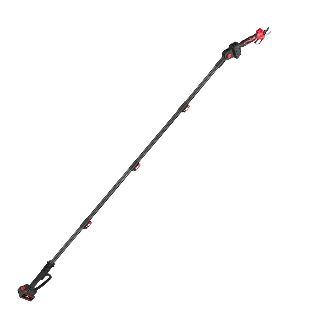 3‑in‑1 Brushless Telescoping Pole Chainsaw | Electric Pruner, Hedge Trimmer & Scissors