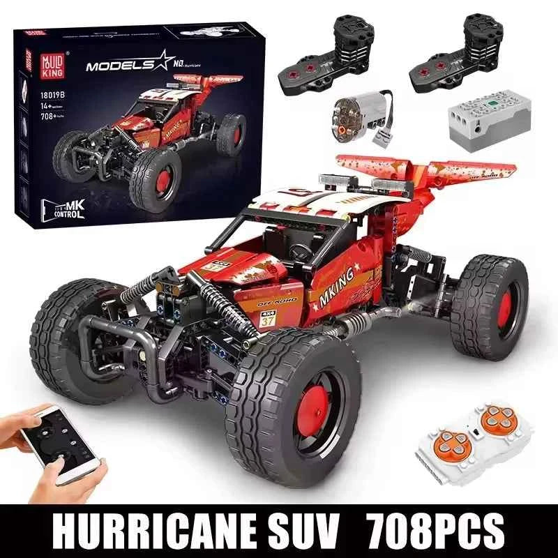 Mould King 18019B Motorized Hurricane Off‑Road Vehicle — Technical Building Block Car for Kids & Collectors - Limetastore