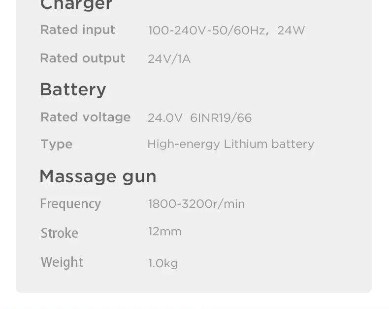 Booster E Massage Gun Deep Tissue Massager Therapy Body Muscle Stimulation Pain Relief for EMS Pain Relaxation Fitness Shaping