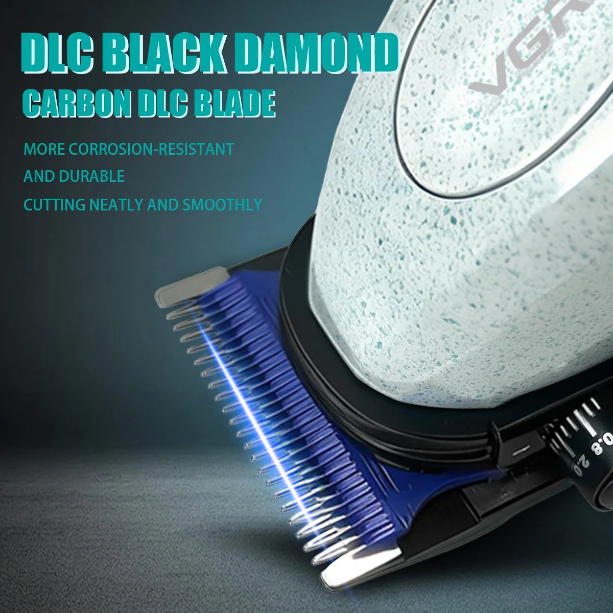 VGR Hair Trimmer Professional Hair Clipper Cordless Hair Cutting Machine Electric Barber Digital Display Trimmer for Men V-887