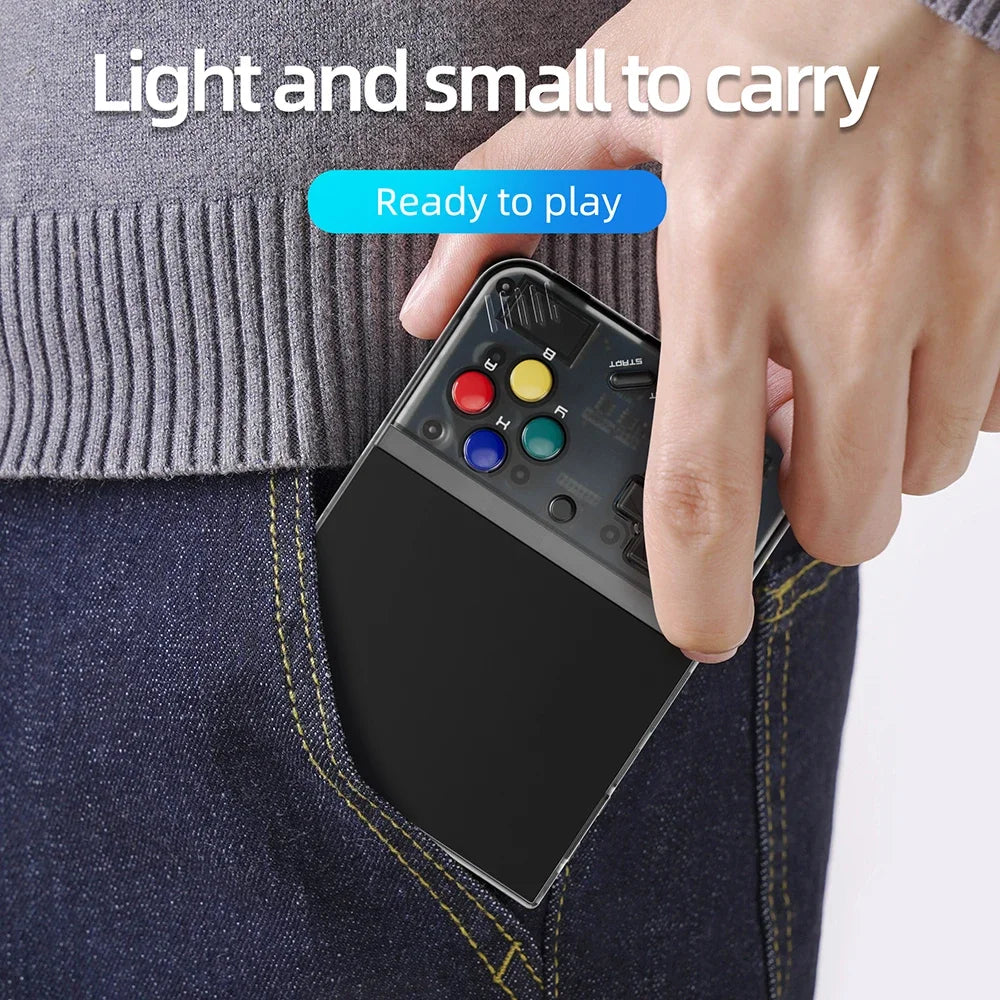 AMPOWN Miyoo Mini Plus Handheld Game Players 3.5'' IPS OCA Linux System Consoles Portable Retro Video Game Wireless Emulator - Limetastore