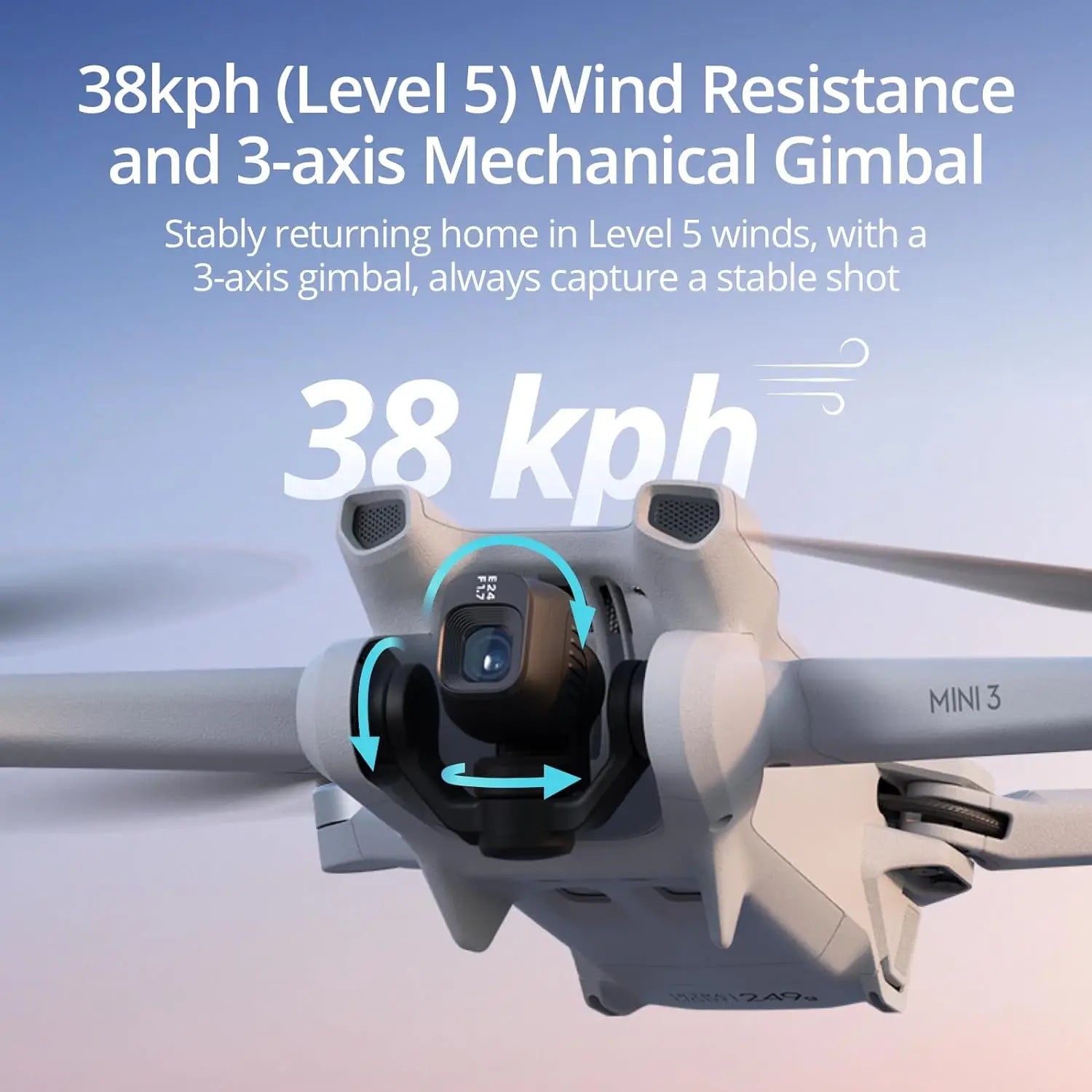 DJI Mini 3 Lightweight RC Drone with RC‑N1 – 4K HDR Video, 10 km Transmission