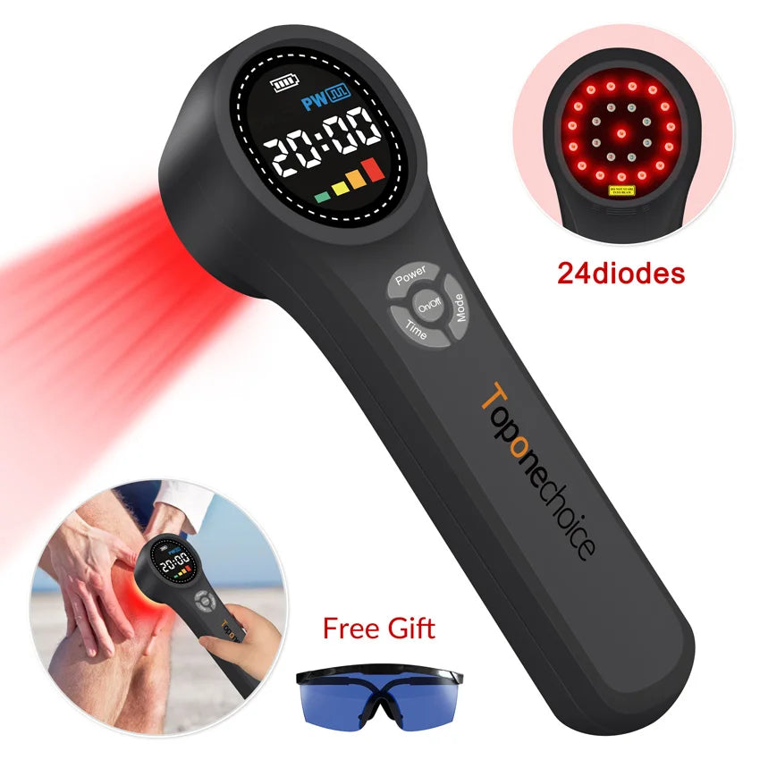 Professional High-Power Cold Laser Therapy Device – 660nm 810nm 980nm