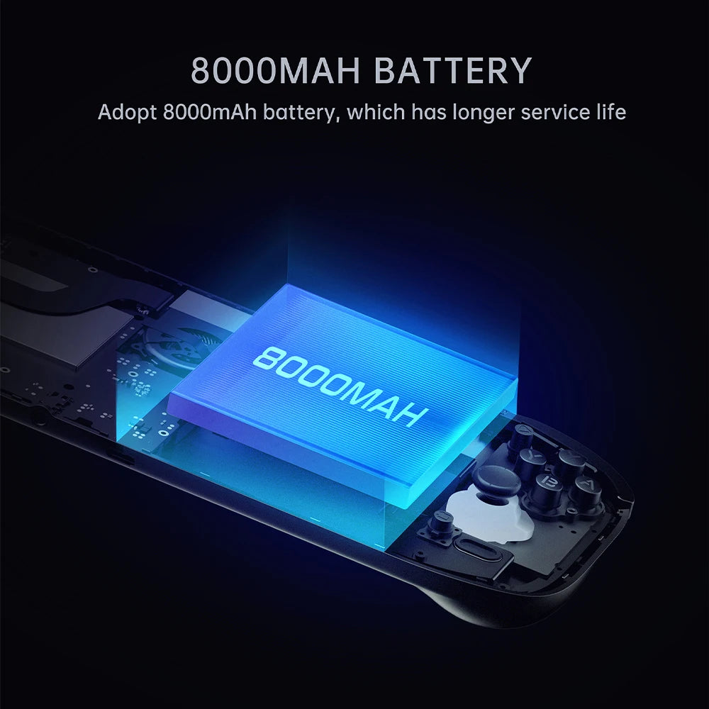 AMPOWN AYN Odin 2 Portal Handheld Game Players 7-Inch OLED 8Gen2 8000mAh Android 13 Portable Retro Video Game Custom Wireless - Limetastore