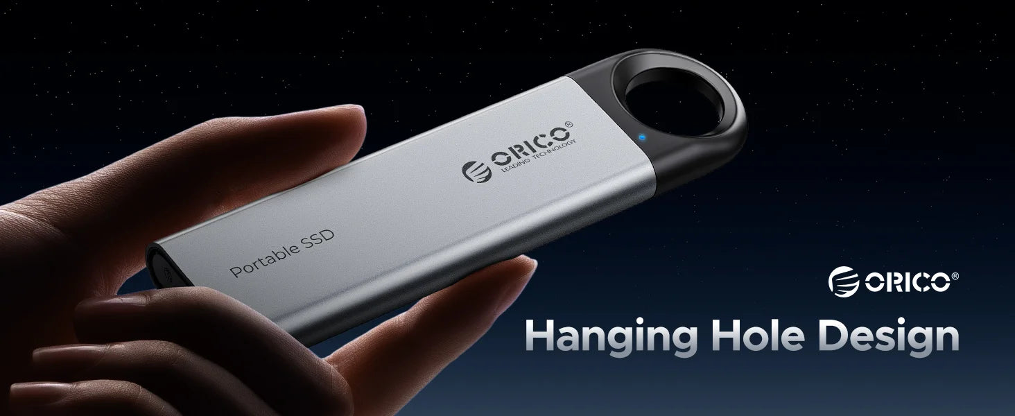 ORICO 1TB Portable External SSD – Up to 1050MB/s USB 3.2 High‑Speed Solid State Drive