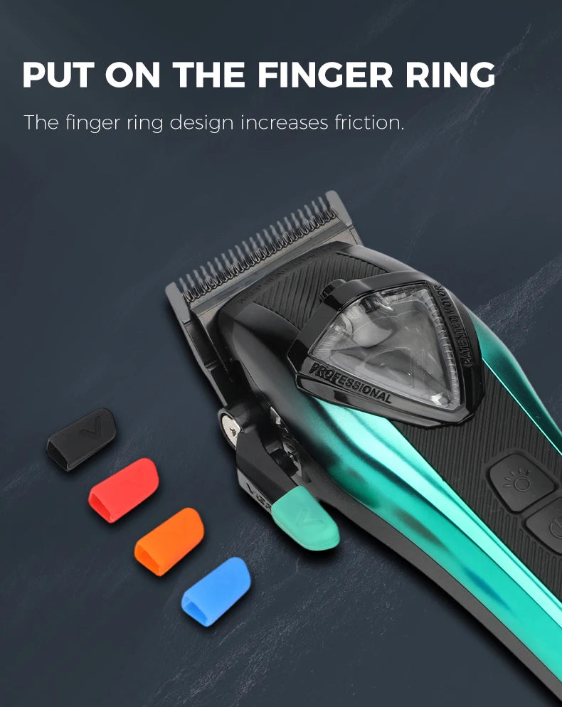 VGR Hair Trimmer Professional Hair Cutting Machine Vector Motor Hair Clipper 11000 RPM Barber Cordless Trimmer for Men V-883 S2
