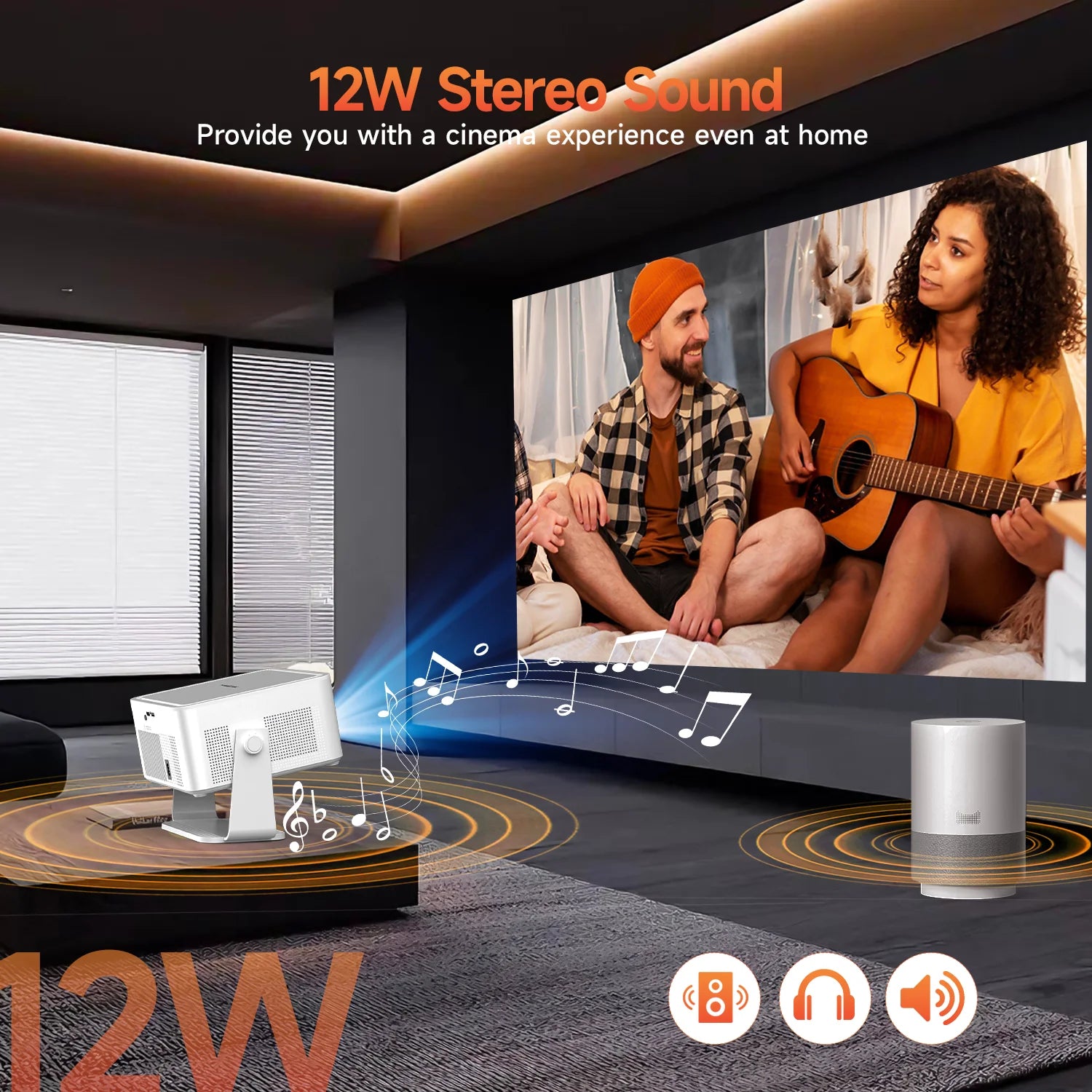 Magcubic HY450 MAX Smart Projector | 1100 ANSI 1080P | Android 14 & 8K Support