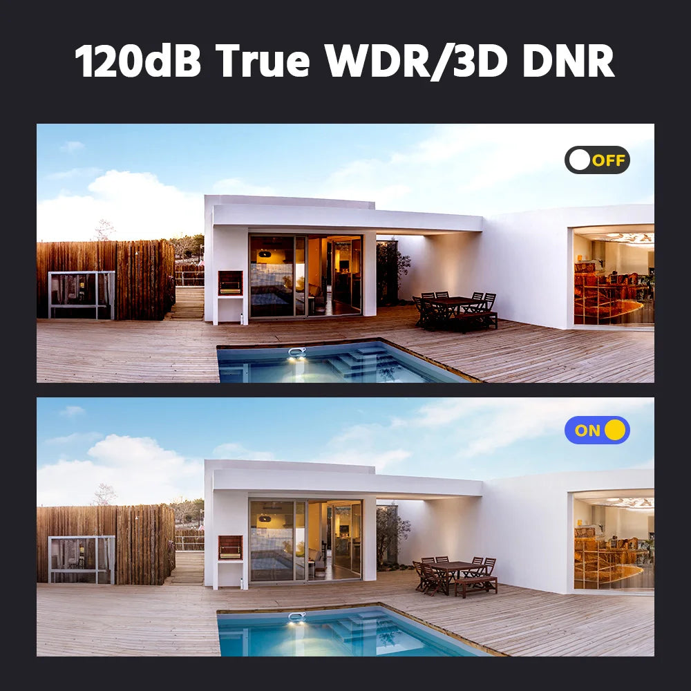 ANNKE H500 3K PoE CCTV System | 8CH NVR, Dual‑Light 5MP Cameras, Two‑Way Audio