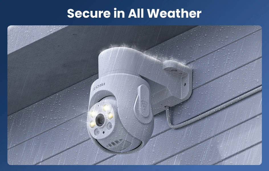 ZOSI 3K Wi‑Fi 6 Security Camera System – 8CH 4K WiFi NVR with 5MP Auto‑Tracking Pan‑Tilt Cameras