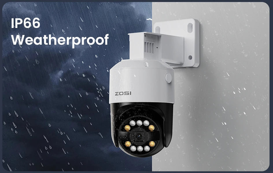 ZOSI 4K 32CH PoE Security Camera System – 8MP AI Human/Vehicle Detection, Dual‑Disk NVR & Auto‑Tracking