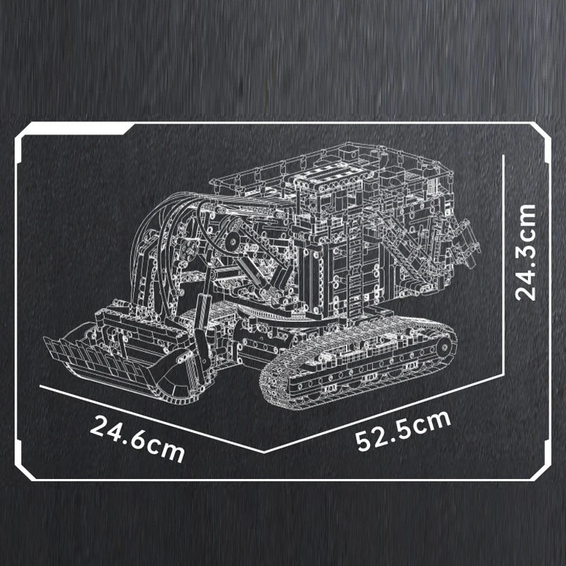 Mould King 17067 RC Excavator – Motorized 6060 Engineering Truck Building Block Set for Kids & Collectors - Limetastore