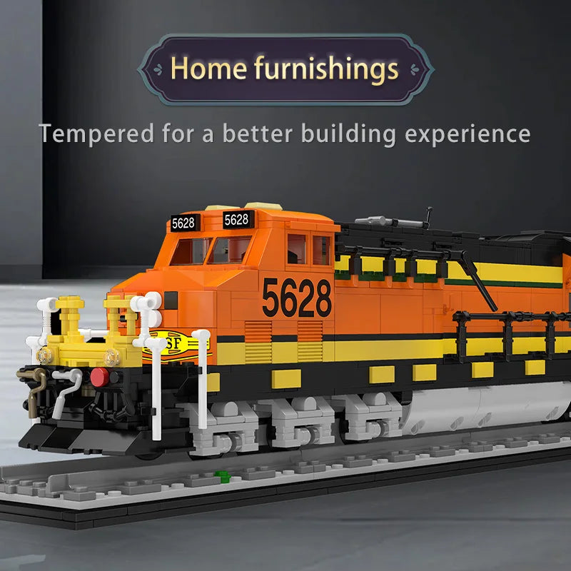 Mould King 12041 Northern Locomotive RC Train Set | Motorized Technical Steam Engine Building Blocks - Limetastore