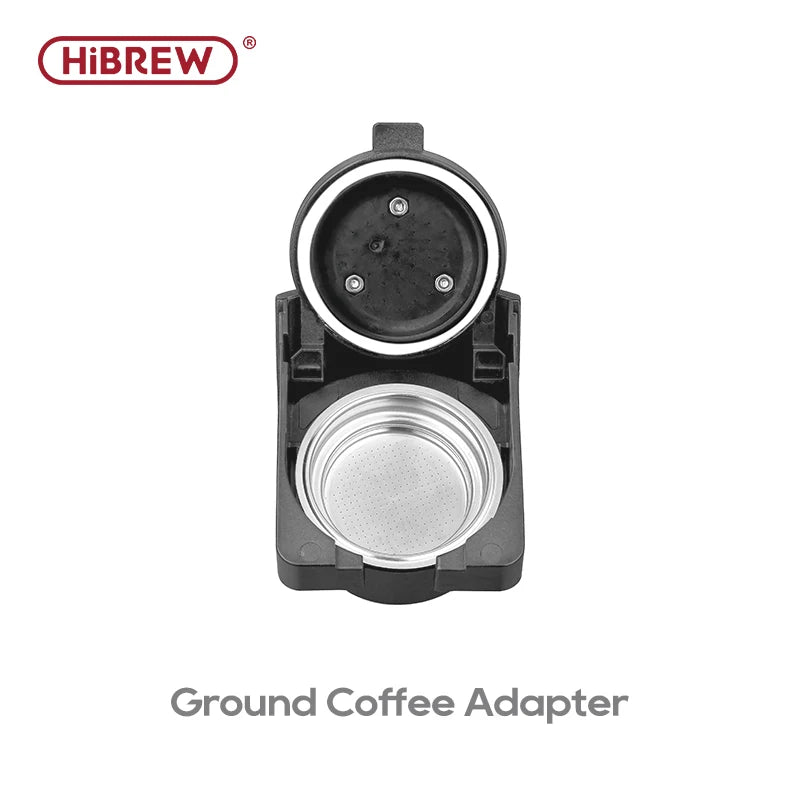 HiBREW H2A & H2B – Sistem z adapterjem za več kapsul | Združljiv z Nespresso, Dolce Gusto, mleto kavo, ESE podi