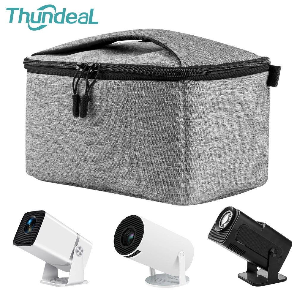 ThundeaL Premium Portable Projector Bag – Rugged Shockproof Travel Case for HY300 Pro, HY320, TD80W