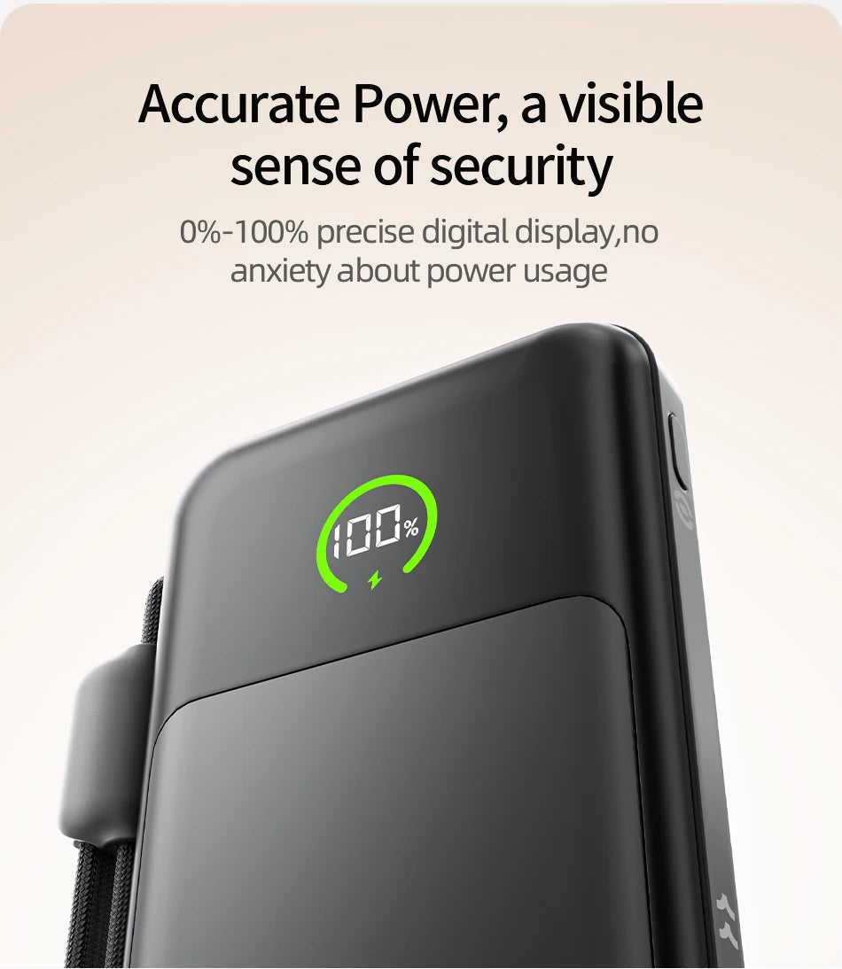 MOVESPEED Blade-Shape Power Bank 20000mAh 35W Fast Charging