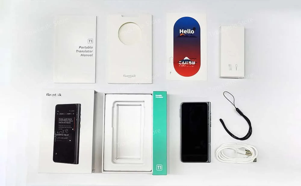 Timekettle Fluentalk T1 AI Translator 40 Languages Offline Photo