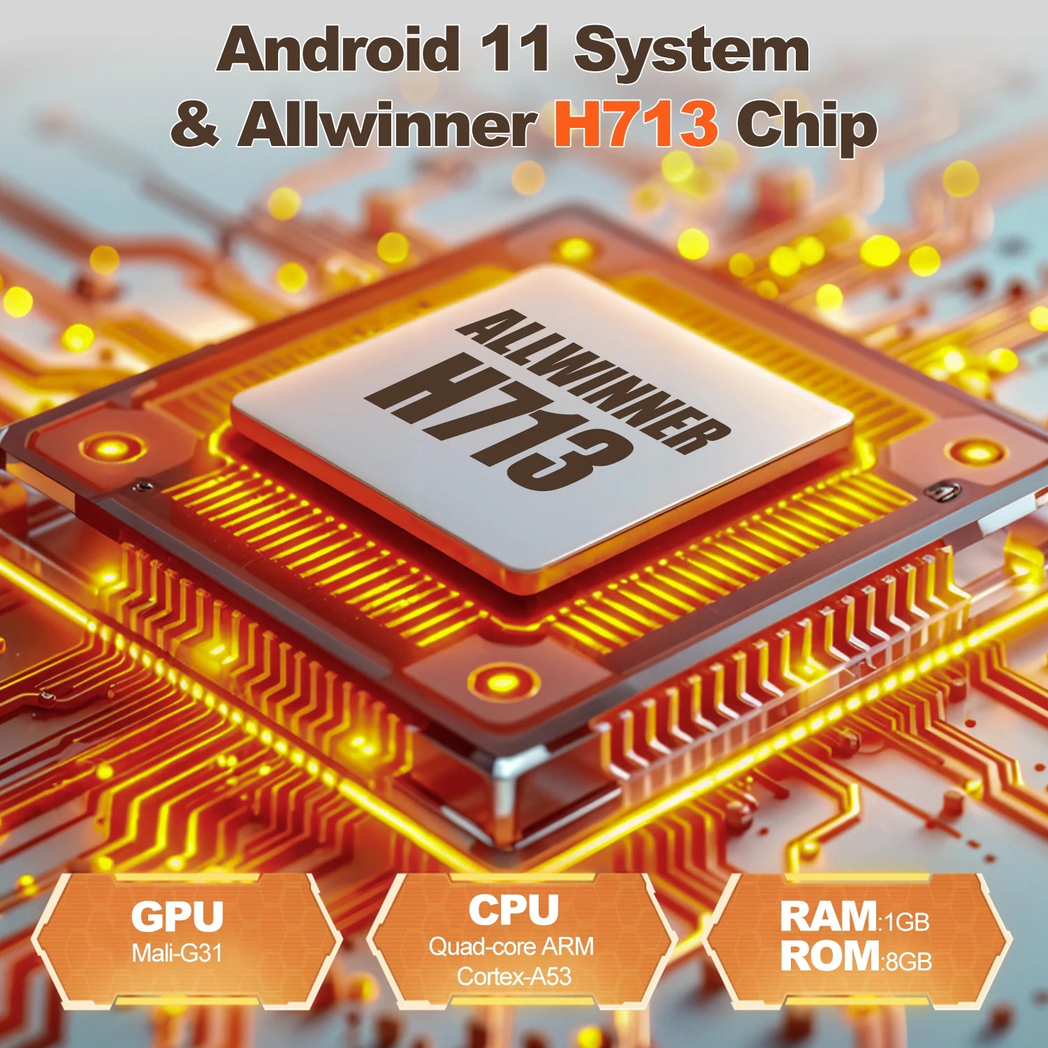 Magcubic HY300 Ultra Portable Smart Projector | 300 ANSI 720P | Electric Focus & Android 11