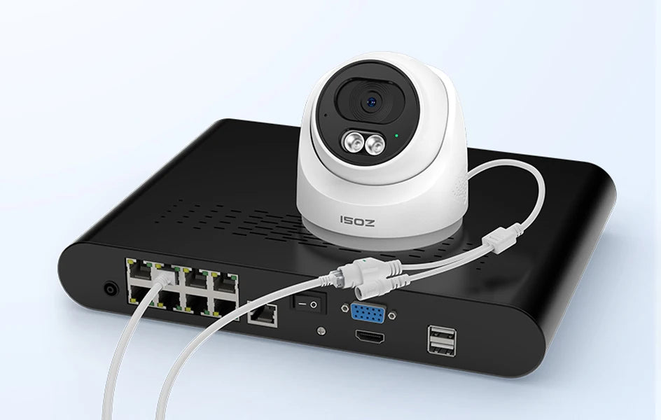 ZOSI 3K 5MP PoE Security Camera System – 8CH NVR with 4MP Outdoor Dome IP Cameras