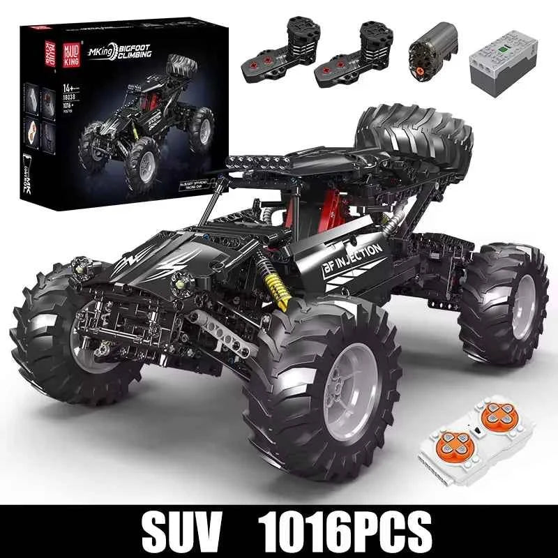 Mould King 18038 Remote‑Control Bigfoot Climbing Car - Limetastore