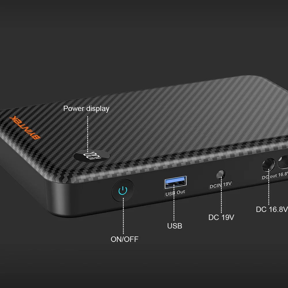 BYINTEK Power Bank za projektorje – 20.000mAh prenosna baterija z USB-C PD hitrim polnjenjem