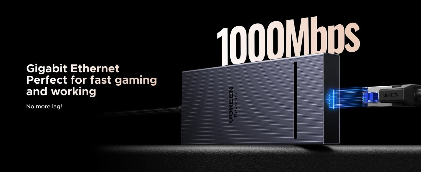UGREEN 11‑in‑1 USB‑C Hub with 4K120Hz DisplayPort, 4K60Hz HDMI, USB 3.2 10Gbps