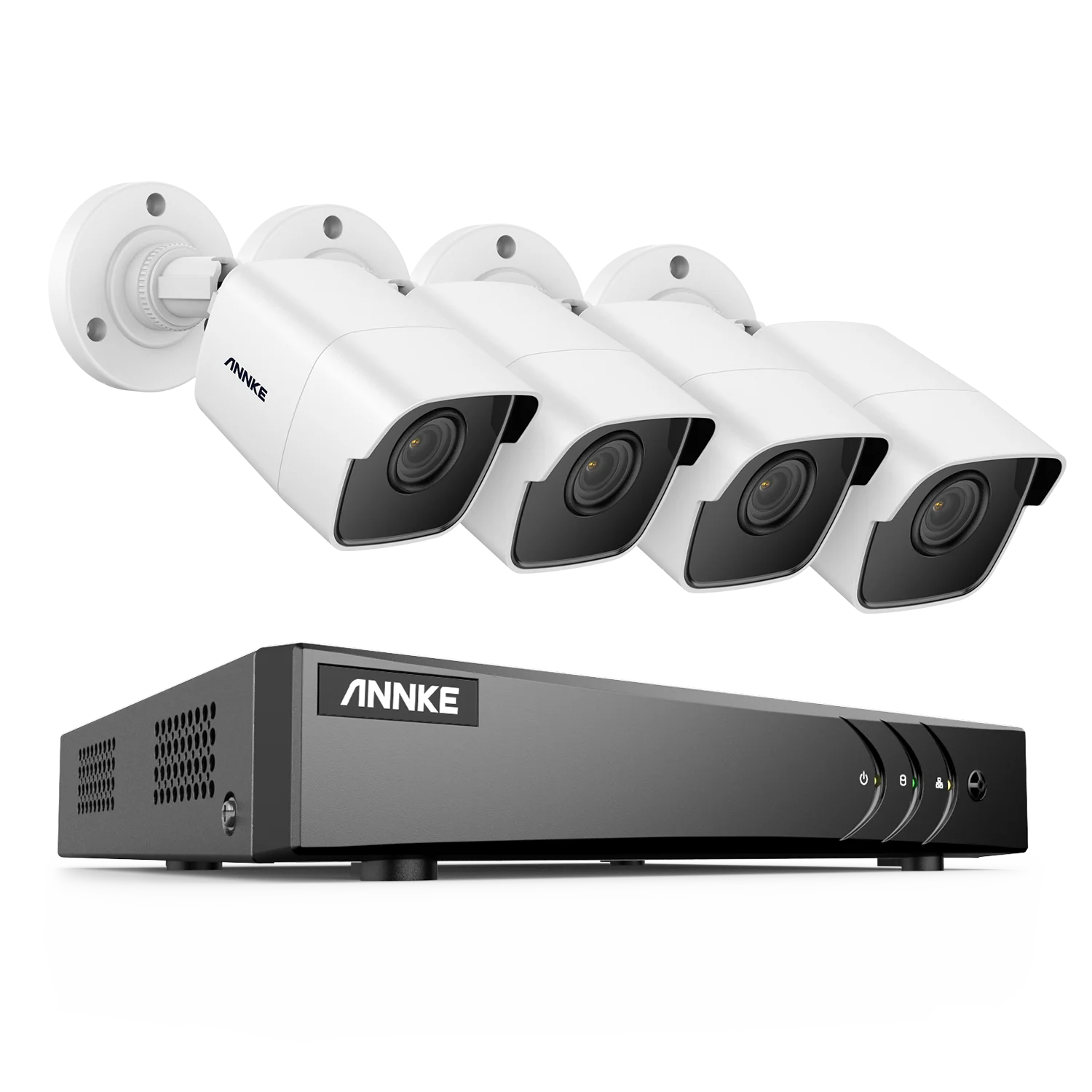 ANNKE 5MP Lite Ultra HD CCTV System | H.265+ 8CH DVR, 8× EXIR Cameras