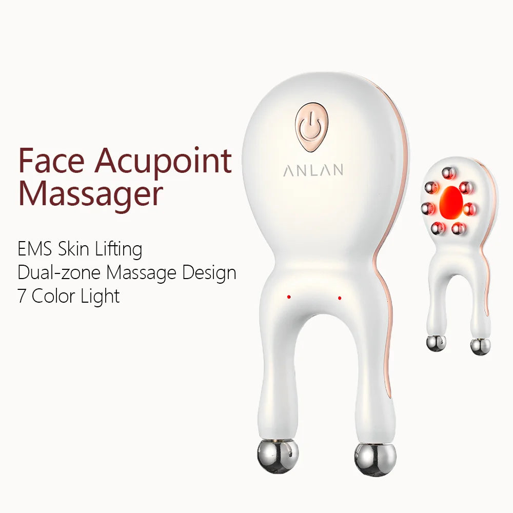 ANLAN Eye Acupoint Massager | 7‑Color LED, Lifting, Anti‑Puffiness
