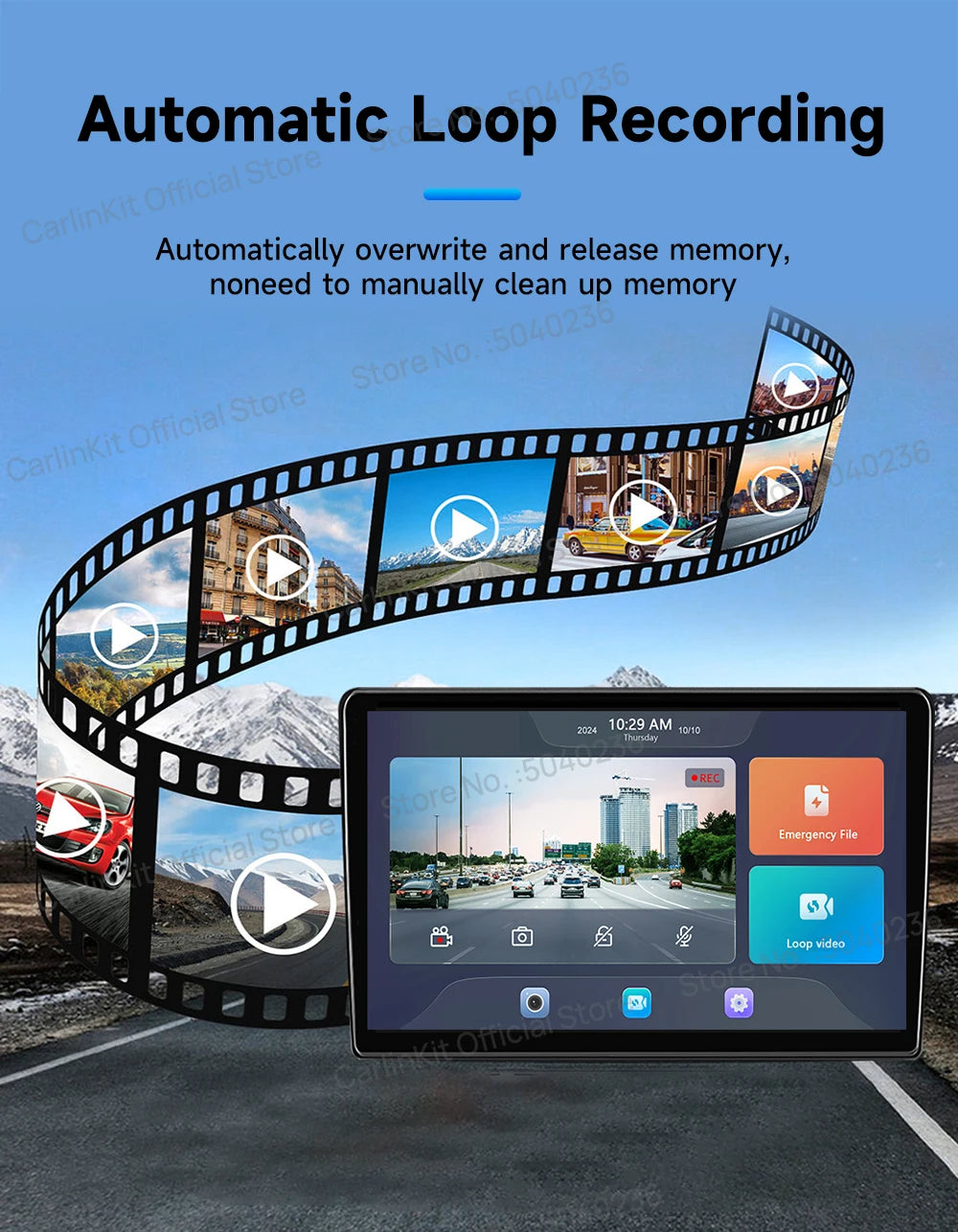 CarlinKit Android 13 8‑Core 8+128GB Wireless CarPlay AI Box