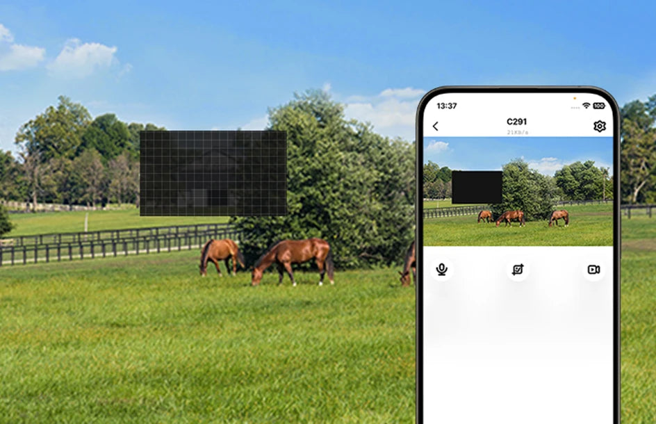 ZOSI 4MP 4G/WiFi Outdoor Battery Security Camera – Solar‑Powered 15000mAh Waterproof Smart Cam