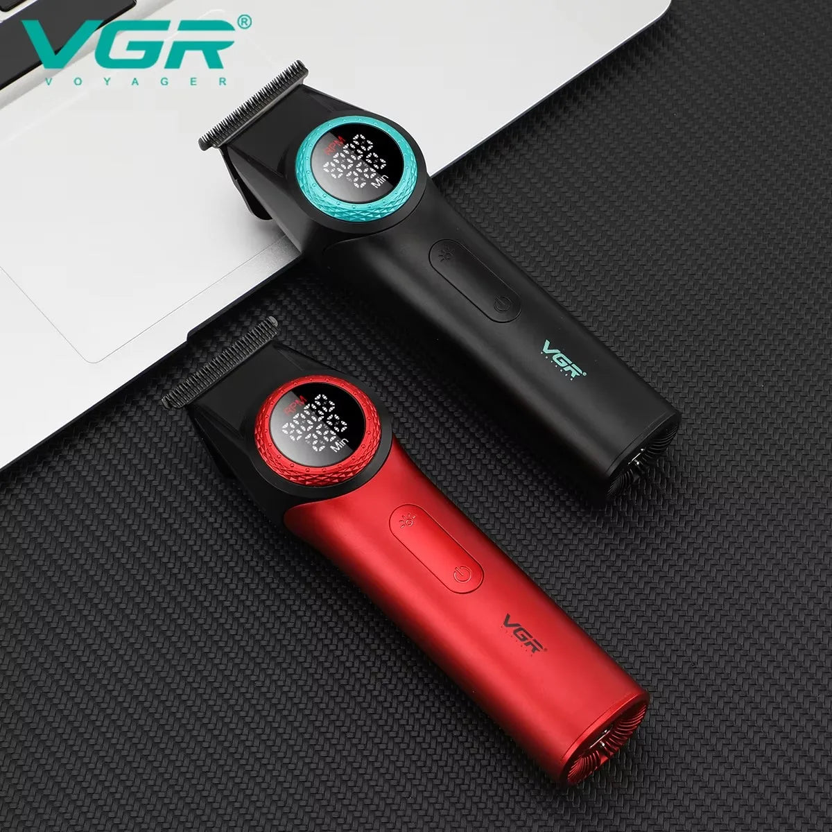 VGR Hair Trimmer Professional Hair Cutting Machine Electric Hair Clipper BLDC Motor Cordless Barber LED Trimmer for Men V-977