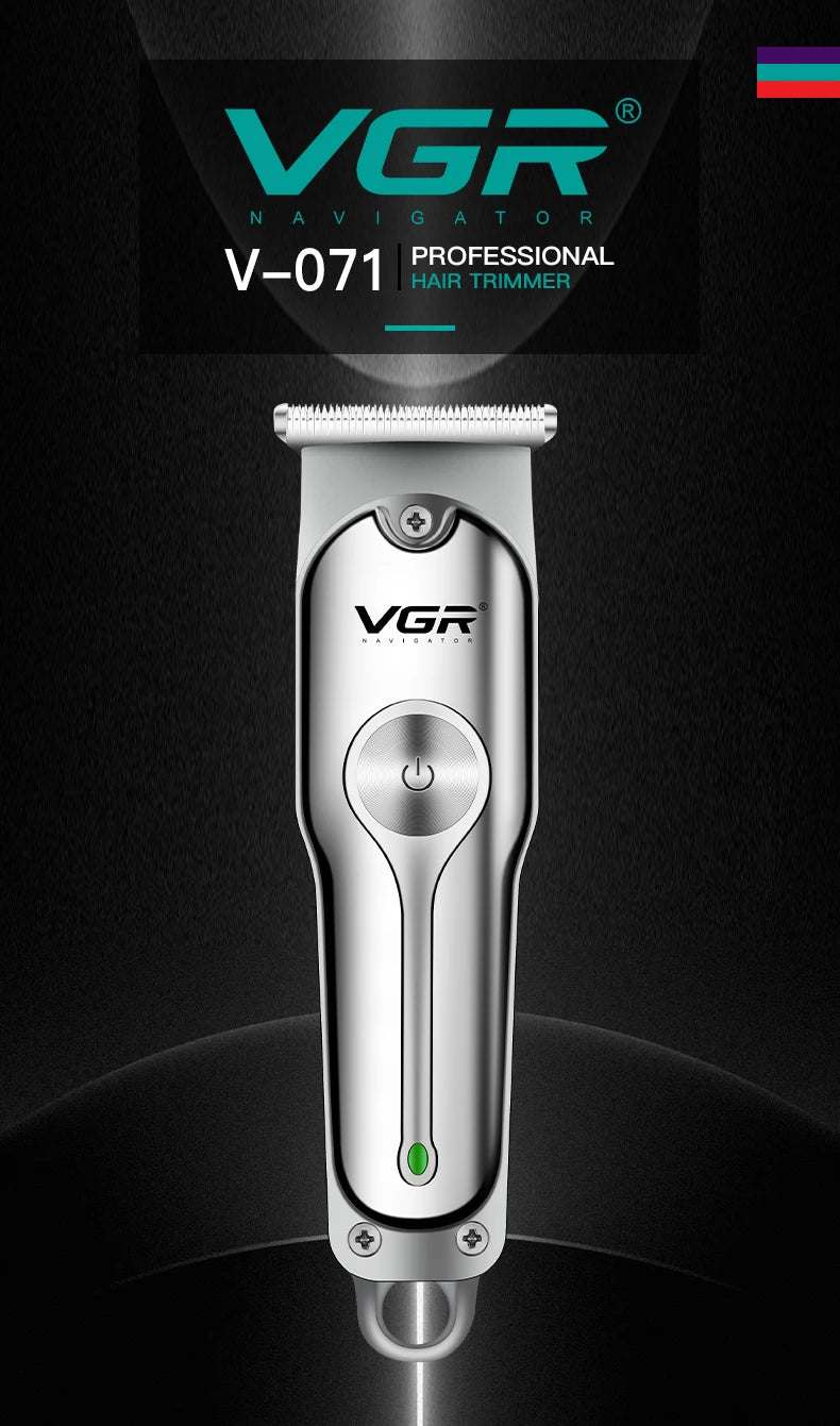 VGR V-071 Professional Hair Clipper Mini Barber Trimmer for Men