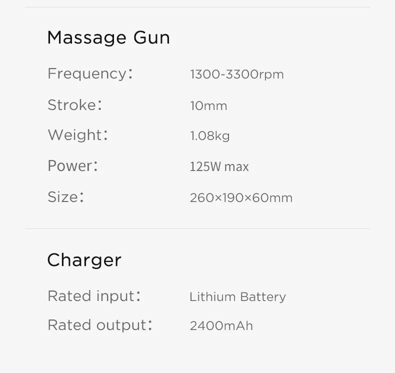 Booster Smart‑Hit Massage Gun – Electric Neck & Body Massager | Deep‑Tissue Fascia Gun