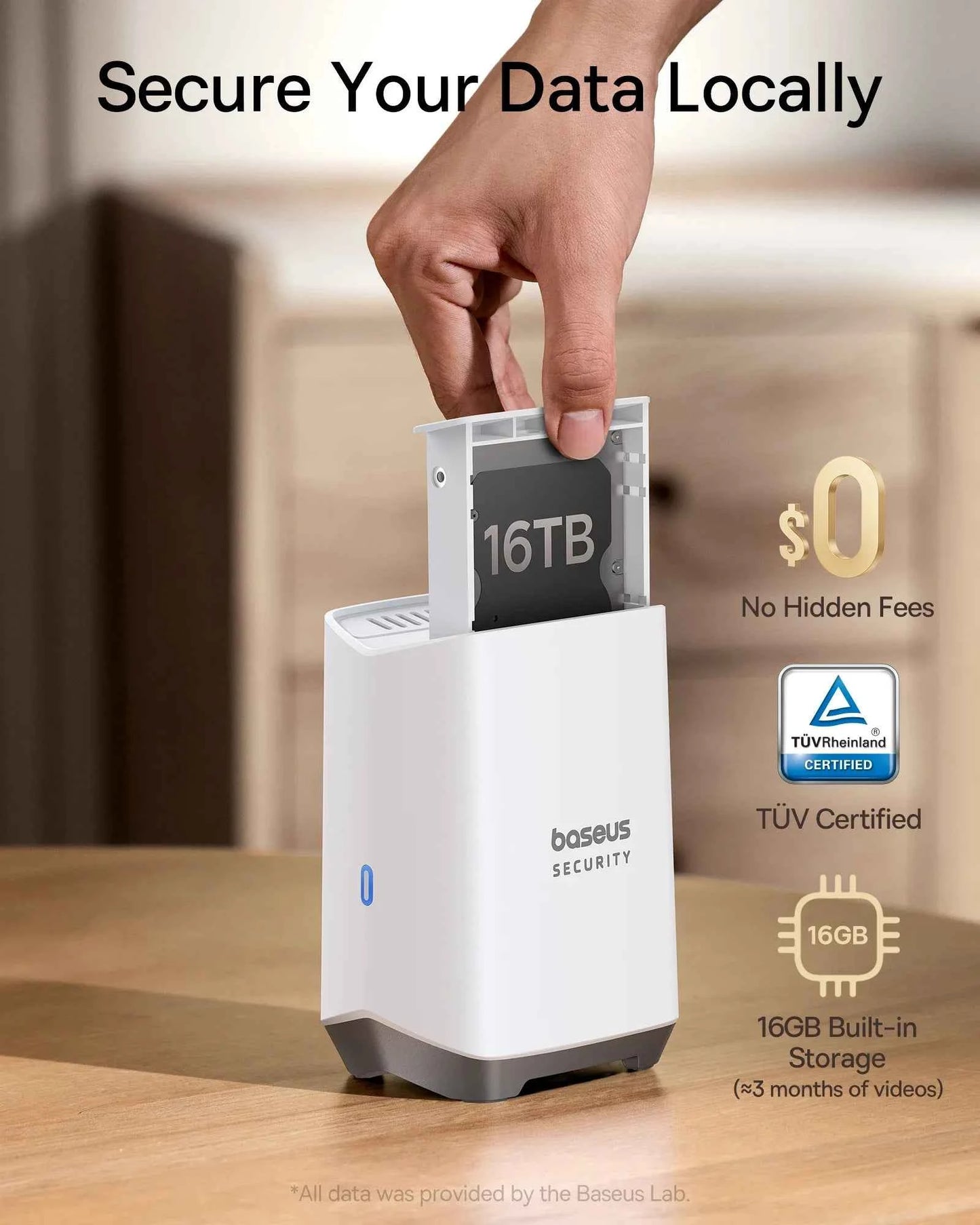 Baseus Security S1 Pro Outdoor Camera 3K Clarity Wireless Solar Security Camera Continuous Power IP67 Wifi Camera 2-Camera Kit - Limetastore