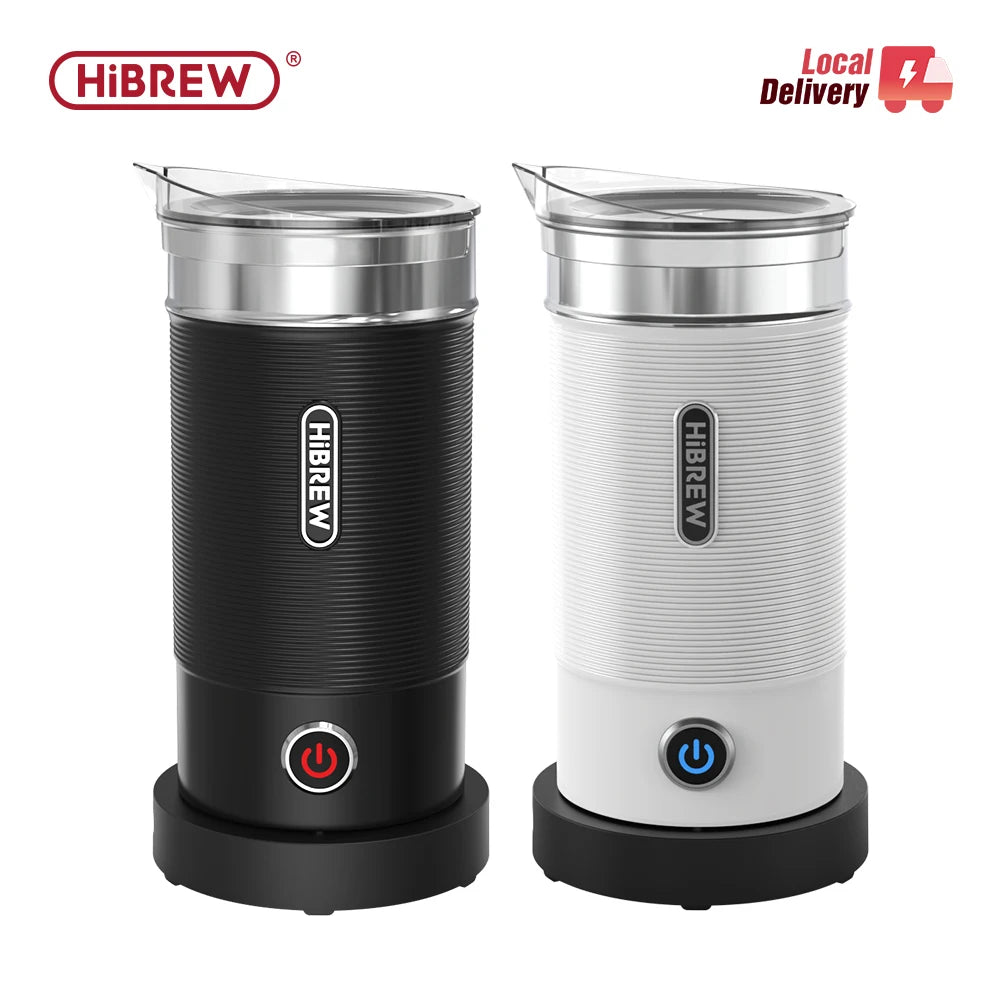 HiBREW M1A – Electric Milk Frother & Warmer | Hot/Cold Foam Maker for Latte, Cappuccino & Chocolate