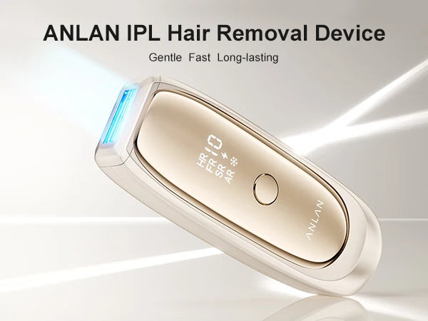 ANLAN IPL Hair Removal | ICE Cooling, 26J, Unlimited Flashes, Painless