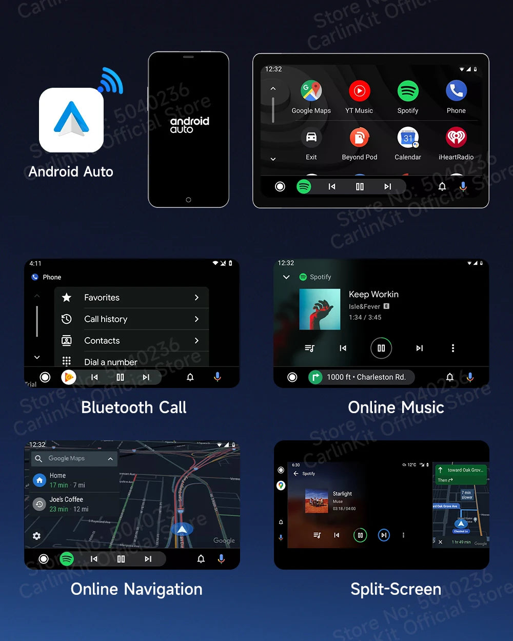 CarlinKit Android 13 HDMI Wireless CarPlay AI Box