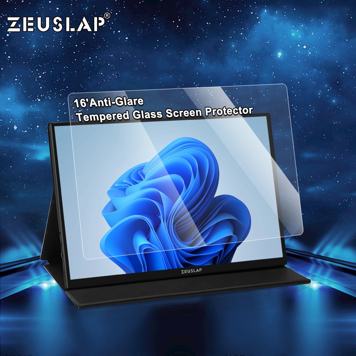 ZEUSLAP 16" Tempered Glass Screen Protector | Z16 Max Pro / Z16TV / P16KT
