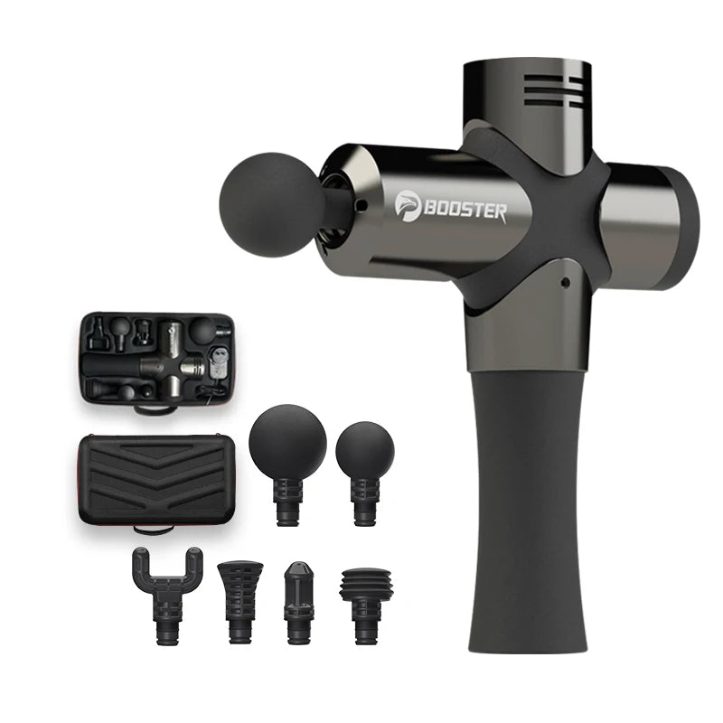 Booster Pro 3 – Professional Deep‑Tissue Massage Gun | Muscle Stimulator, Quiet Percussion Massager