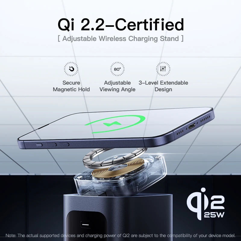 Baseus 160W 15‑in‑1 USB‑C HUB | Dual HDMI 4K@120Hz, Qi2.2 25W Wireless Charger