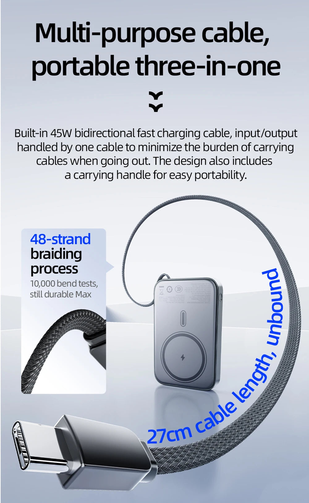 MOVESPEED S20Plus 20000mAh Magnetic Power Bank MagSafe