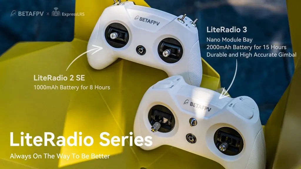 Oddajnik BETAFPV LiteRadio 2 SE Frsky D8 za dron Cetus FPV